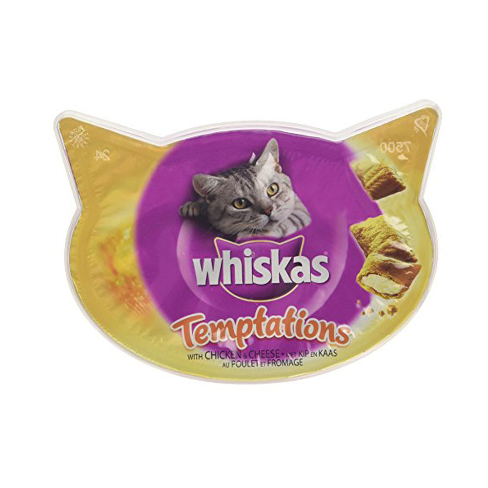 Whiskas-Temptations-Chicken-and-Cheese-Cat-Treats-60g Whiskas-Temptations-Chicken-and-Cheese-Cat-Treats-60g